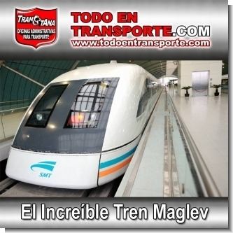The incredible and super fast Maglev Magnetic Levitation Train