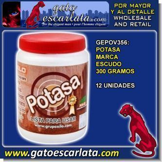 Read full article POTASH BRAND ESCUDO 300 GRAMS - 12 UNITS Read full article POTASH BRAND ESCUDO 300 GRAMS - 12 UNITS