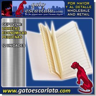 Lee el articulo completo LIBRETAS ECONOMICAS PEQUENAS - 12 UNIDADES