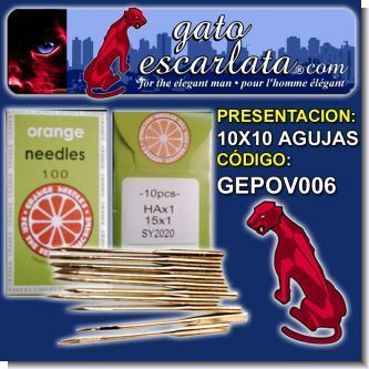 Lee el articulo completo AGUJAS MARCA ORANGE NEEDLES PARA MAQUINA DE COSER - CAJA DE 10 SOBRE CON 10 AGUJAS CADA UNO Lee el articulo completo AGUJAS MARCA ORANGE NEEDLES PARA MAQUINA DE COSER - CAJA DE 10 SOBRE CON 10 AGUJAS CADA UNO