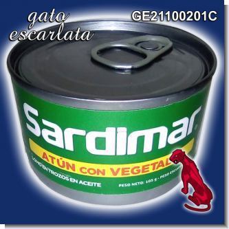 Read full article CANNED TUNA WITH VEGETABLES BRAND SARDIMAR SMALL CAN 105 GRAMS - 12 UNITS