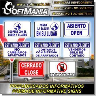 Lee el articulo completo ROTULOS PREFABRICADOS INFORMATIVOS