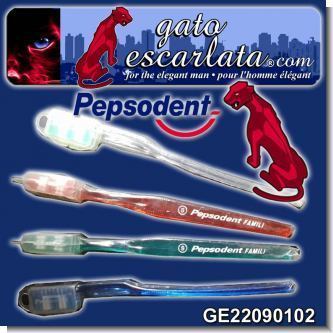 Lee el articulo completo CEPILLOS DE DIENTES TRASLUCIDO MARCA PEPSODENT - DOCENA