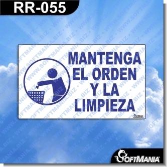Lee el articulo completo Rotulo Prefabricado - MANTENGA EL ORDEN Y LA LIMPIEZA Lee el articulo completo Rotulo Prefabricado - MANTENGA EL ORDEN Y LA LIMPIEZA