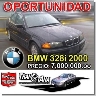Sedan BMW 328i 2000 - Precio 7,000,000 - (506) 2282-5122 / (506) 2282-6211
