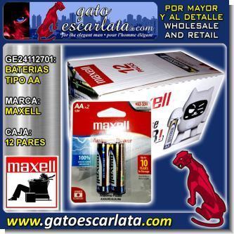 Lee el articulo completo BATERIAS TIPO AA MARCA MAXELL CAJA DE 12 PARES