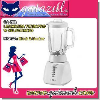 Lee el articulo completo LICUADORA TURBOPRO 10 VELOCIDADES