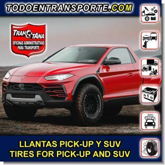 LTR TIRES FOR PICK-UP AND SUV