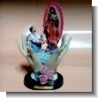GE20110617: Estatua de Ceramica de La Virgen Guadalupe 20 Centimetros
