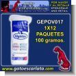 GEPOV017: Sterilized Cotton brand Higietex - 12 Packs of 100 Grams Each