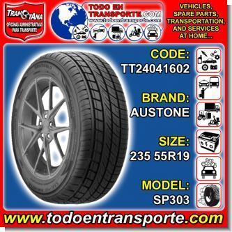 RADIAL TIRE FOR VEHICULE SUV BRAND AUSTONE SIZE 235 55R19 MODEL SP303