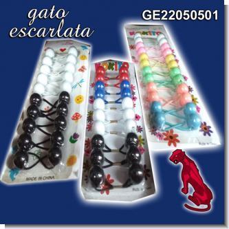 Read full article COLORED HAIR TIES SET - 12 SETS
