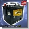 BAT21111736: Reinforced Battery for Heavy Duty Trucks brand Velox Max Type 27 Cranking Ampere(ca) 840 Cold Cranking(cca) 675 Size 12.5x6.8x8.9 Inches