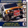 BATTERIES FOR 4X4 AND SUV VEHICLES