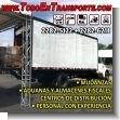 Full service of loading, transport and unloading for removals, customs and fiscal warehouses with specialized personnel
