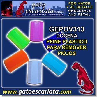 Lee el articulo completo PEINE PLASTICO PARA REMOVER PIOJOS - 12 UNIDADES Lee el articulo completo PEINE PLASTICO PARA REMOVER PIOJOS - 12 UNIDADES