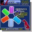 GEPOV313: Peine Plastico para Remover Piojos - 12 Unidades