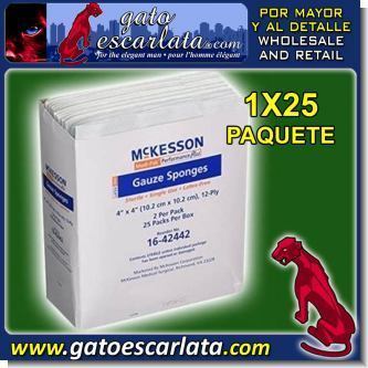 Read full article STERILE HYDROPHILE GAUZE 4X4 INCHES PADS - 25 UNITS
