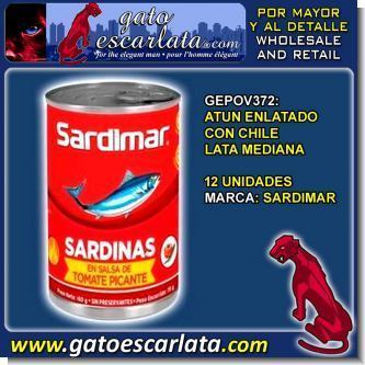 Read full article CANNED TUNA WITH CHILE BRAND SARDIMAR MEDIUM CAN - 12 UNITS