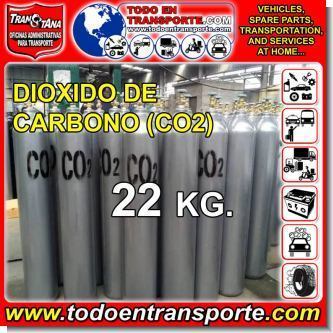 CARBON_22:    RECARGA DE CILINDRO DE GAS DIOXIDO DE CARBONO (CO2)- 22 KILOS