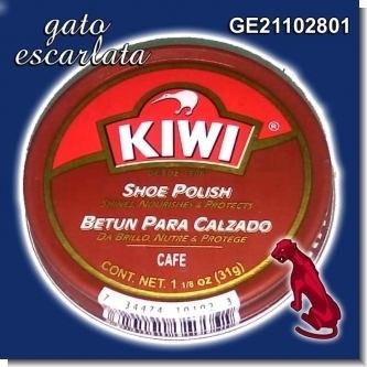 Lee el articulo completo BETUN EN PASTA PARA PULIR ZAPATOS MARCA KIWI - DOCENA DE LATAS DE 31 GRAMOS Lee el articulo completo BETUN EN PASTA PARA PULIR ZAPATOS MARCA KIWI - DOCENA DE LATAS DE 31 GRAMOS