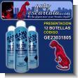 GEPOV009: Blue Alcohol Disinfectant for Frictions brand Llama Azul - 12 Bottles of 230 Ml