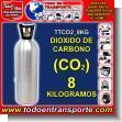 TTCO2_8KG: Cilindro de Gas de Rotacion Dioxido de Carbono (co2) de 8 Kilogramos con Recarga Incluida