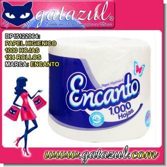 Read full article TOILET PAPER BRAND ENCANTO 1000 SHEETS 1X4 - PACK OF 24