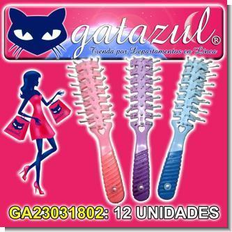 Read full article SINGLE COLOR PLASTIC HAIR BRUSH - 12 UNITS